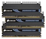 Corsair Dominator 6 GB PC3-12800 1600MHz Triple Channel Core i7 DDR3 CAS 8 Memory Kit CMP6GX3M3A1600C8