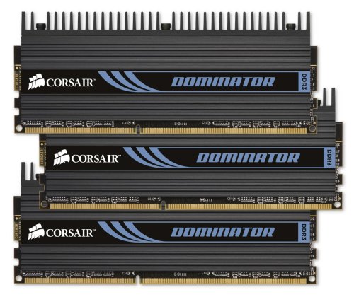 macbook pro motherboard:Corsair Dominator 6 GB PC3-12800 1600MHz 240-pin Triple Channel Core i7 DDR3 CAS 8 Memory Kit CMP6GX3M3A1600C8 Images