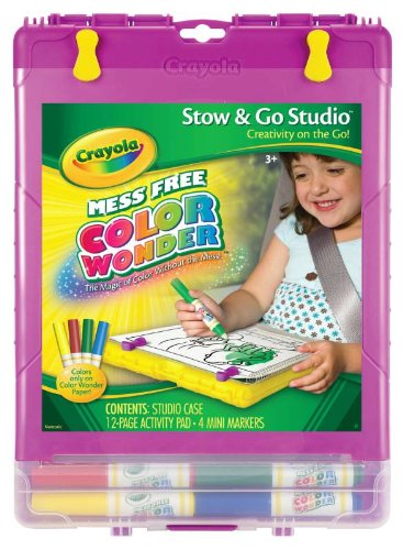 Crayola Color Wonder Stow & Go Studio