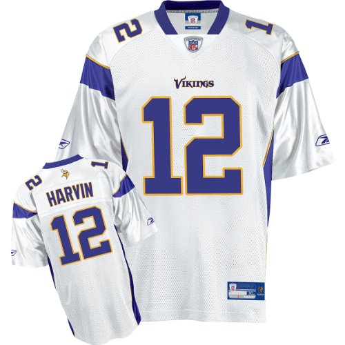 Reebok Minnesota Vikings Percy Harvin Youth (8-20) Replica White Jersey Large