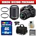 Nikon D3200 24.2MP Digital SLR Camera (Black) with 18-55mm f/3.5-5.6G AF-S DX VR Nikkor Zoom Lens + AF-S DX VR Zoom-NIKKOR 55-200mm f/4-5.6G IF-ED Package 11