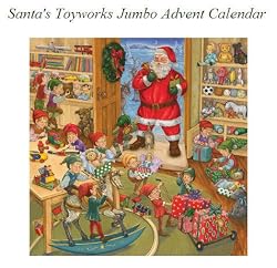 Advent Calendar - Santa's Toyworks - Jumbo Size Calendar