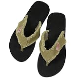 Detroit Red Wings Frayed Flip Flops - Small (Womens 7-8)