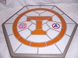 Tennessee Cement Stained Glass Mosaic NCAA 17 Stepping Stone