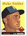 2010 Topps Cards Your Mother Threw Out #CMT65 Duke Snider - Los Angeles Dodgers (Cards Mom Got Rid Of)(Baseball Cards)