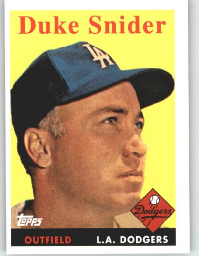 2010 Topps Cards Your Mother Threw Out #CMT65 Duke Snider - Los Angeles Dodgers (Cards Mom Got Rid Of)(Baseball Cards)