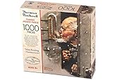 Image Norman Rockwell Classic 1000 Piece Jigsaw Puzzle - Man Reading Thermometer