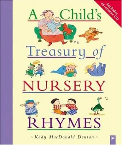 Childrens Toyshop  Children & Baby Books : A Child's Treasury of Nursery Rhymes with CD (Audio)