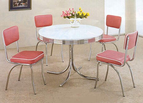 Retro Chrome Plated Table