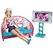 Barbie Furniture with Doll Living Room