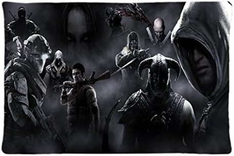 Surful Gift Pillow Case ~ Call Creed dishonored dovahkiin duty Elder fear Future ~ Image (One side) Custom 30X20 inches Pillowcase