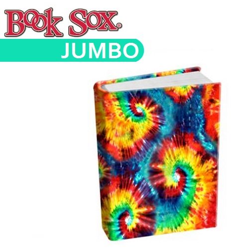 1 X The Original Book Sox Jumbo Tye Dye Office Supplies Accessories