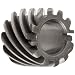Boston Gear H2410R Plain Helical Gear, 45 Degree Helix, 14.5 Degree Pressure Angle, 0.250 Bore, 24 Pitch, 10 Teeth, Steel, RH