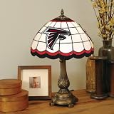 19" NFL Atlanta Falcons Football Logo Tiffany Style Table Lamp