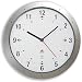Alba Watchtime Wall Clock Radio controlled With Plastic Lens And Case Diameter 300mm Grey Ref Hortime