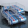 Organize It All Chrome 24 Can Holder