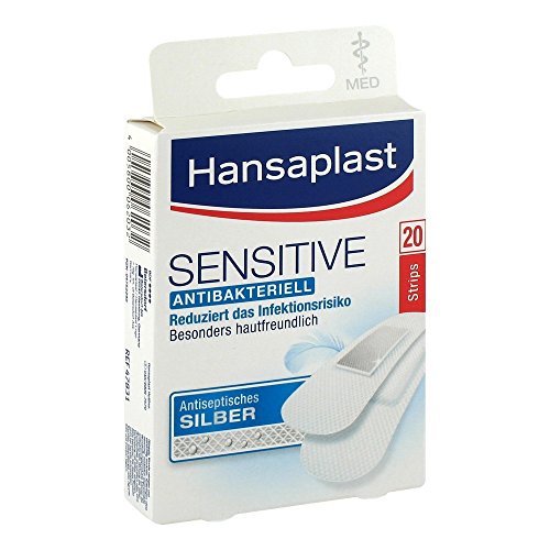 Hansaplast med Sensitive Strips, 20 St