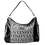 Valentino Black Signature Jacquard Handbag