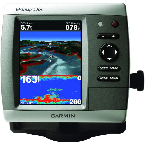 GARMIN 010-00773-01 GPSMAP 536S SERIES MARINE GPS RECEIVER GPSMAP 536S WITH DUAL BEAM TRANSDUCER