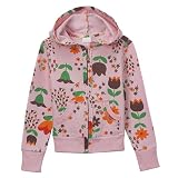 Girls' Xhilaration Long-Sleeve Printed Hoodie - Yellow Flowers