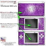 Nintendo DS Lite Stardust Purple WraptorSkinz Skin Kit by TuneTattooz TM