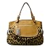 Dolce & Gabbana Miss Adventure Leopard Ponyhair Brown Leather Tote BB2162-A7696-8M944