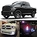 LEDpartsNow Exterior LED Lights Replacement for 2013-2016 Dodge RAM 1500, 2500, 3500 HD Heavy Duty Accessories Package Kit (Fog, Reverse/Backup, Cargo, License plate Light 8 Bulbs), WHITE