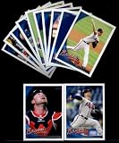Jason Heyward Rookie Card! 2010 Topps Baseball Cards Complete TEAM SET: Atlanta Braves (Series 1 & 2) 22 Cards including Jason Heyward Rookie, Chipper, Hanson,Prado, Melky Cabrera, Hudson, Escobar, Church, McCann & more!
