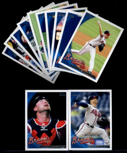 Jason Heyward Rookie Card! 2010 Topps Baseball Cards Complete TEAM SET: Atlanta Braves (Series 1 & 2) 22 Cards including Jason Heyward Rookie, Chipper, Hanson,Prado, Melky Cabrera, Hudson, Escobar, Church, McCann & more!