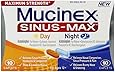 Mucinex Sinus-Max Day and Night Caplets, 20 Count