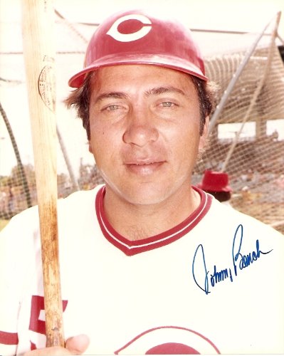Baseball Hall of Famer Cincinnati Reds Johnny Bench Signed Autographed 8 x 10 Photograph, Authentic with COA