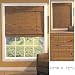 Lewis Hyman 0215223 Pecan Havana Bamboo Roman Shade. 23" W x 72" L