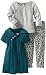 Little Lass Baby-Girls Infant 3 Piece Cheetah Print Sweater Set, Teal, 12 Months Little Lass Baby-Girls Infant 3 Piece Cheetah Print Sweater Set, Teal, 12 Months