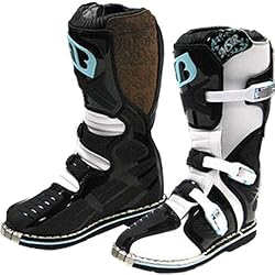 MSR Racing Jewel Women's MX Motorcycle Boots - White/Pearl