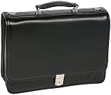 McKlein USA I Series River North Leather Triple Compartment Briefcase