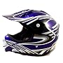 Youth Motocross ATV or Motorcycle Helmet Blue