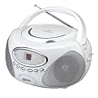 GPX Portable CD Player with AM/FM Radio - White (BC118W)