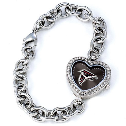 Game Time GTW-NFL-HEA-ATL Atlanta Falcons NFL Ladies Heart Series Watch