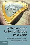 ISBN 9781107694798 product image for Rethinking the Union of Europe Post-Crisis: Has Integration Gone Too Far? | upcitemdb.com