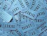 Wallmonkeys Peel and Stick Wall Decals - Blue Ticket Background - Removable Graphic