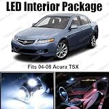 Acura TSX White Interior LED Package (6 Pieces)