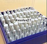 100本 セット 軸付 磨き フェルトバフ
