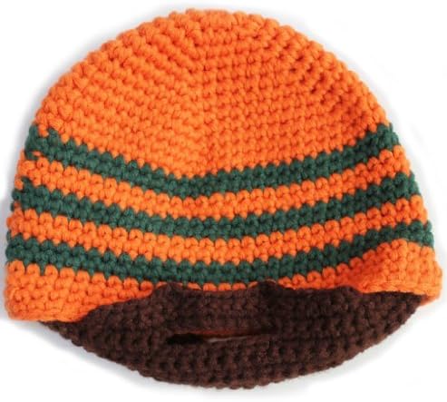 Men Beard Beanie Handmade Winter Hat Outdoor Face Warmer