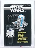 Star Wars Vintage Carded Foreign-Rare Carded Wind Up R2-D2 18 Back AFA 80