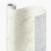 Kittrich Corp 9823 Beige Marble Shelf Liner - Pack of 12 by Kittrich Corporation