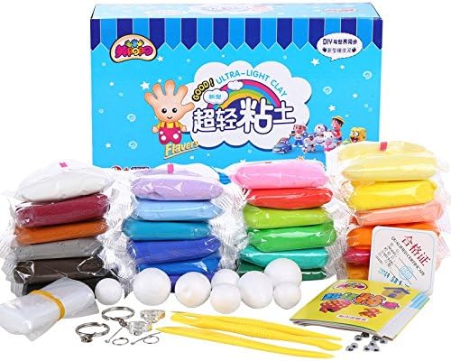 Air Dry Playdough Polymer Clay Play Doh Dough Set Soft Super Light Modeling Clay Intelligent Plasticine Play-doh Playdoh