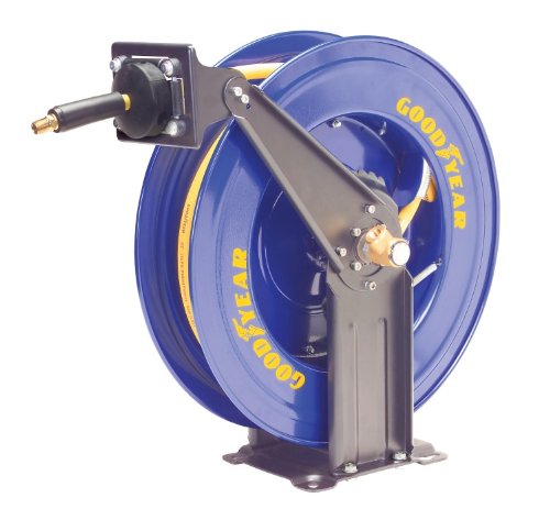 GOODYEAR by Michigan Industrial Tools 46731 3/8-Inch by 50-Feet Retractable Air Hose Reel