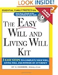 Easy Will and Living Will Kit with CD...