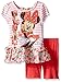 Disney Girls' 2 Piece Minnie Mouse Bike Short Set