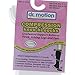 2 Pairs Dr. Motion Compression Knee-Hi Women's Socks White Size 9-11